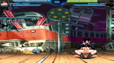 MUGEN - Kuromarus Sexual Adventure with Doggy Style Riding and Missionary Position on the Erogirl!