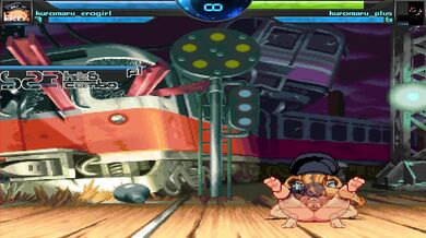 MUGEN - Kuromarus Sexual Adventure with Doggy Style Riding and Missionary Position on the Erogirl!