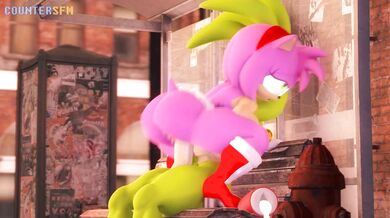 The story of a girl and her sex machine, getting steamy in the bedroom