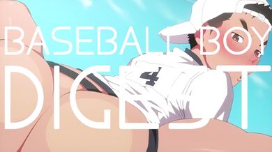 Watch in HD the sexy baseball player wearing a Danzien engine uniform while playing with his bat and ball