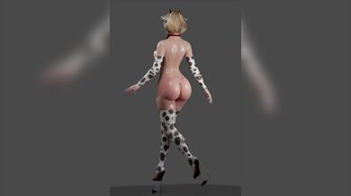 Ashley Graham Strolls Through The Park In Her Lace Panties And High Heels