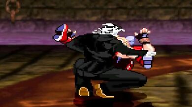 Hentai MUGEN: Karin, Doggy Style Lifting, Missionary ABAO