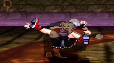 Hentai MUGEN: Karin, Doggy Style Lifting, Missionary ABAO