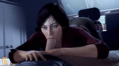 Chloe practices her oral dictation with the help of Lorguac (Lord Gucas)