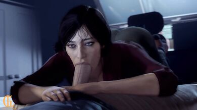 Chloe practices her oral dictation with the help of Lorguac (Lord Gucas)