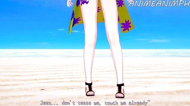 Fairy Tail Hentai: Brandish rides Natsu