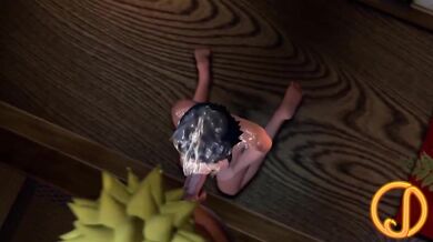 Hinata gets a faceful of cum from [Jexxi]