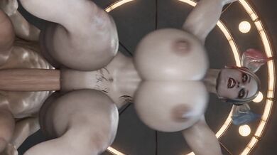 Ms Harley Quinn is Thicc in White [Uncut]