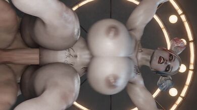 Ms Harley Quinn is Thicc in White [Uncut]