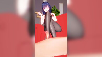 The forbidden love between Raiden and Mei, a tale of passion and desire