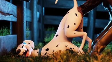 Busty milf gets pounded by a horse while having carrots inserted in her wet snatch