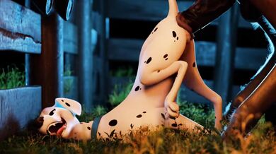 Busty milf gets pounded by a horse while having carrots inserted in her wet snatch