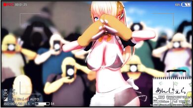 Sexy Cosplay Maid Exposed by a Naughty Masked Man in Public!