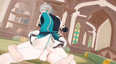 Kaveh fucks his hot neighbor Alhaitham in her tight ass while her husband is out of town