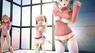 Kancolle: The Navel Petrol Girls Go Wild With Kuro@Vov
