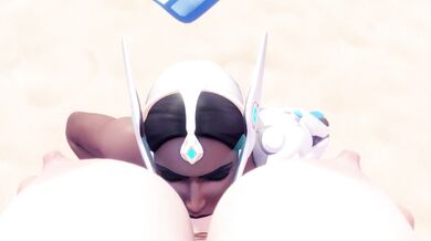 Asymmetrical Overwhelm: Symmetra in 4K Ultra HD Porn