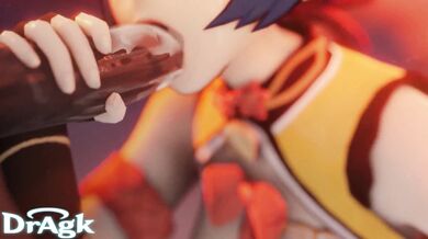 Watch the hot porn movie with sexy Xiangling giving a sensual blowjob to her horny partner Dragk!