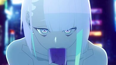 Watch as Lucy takes a huge cock in her mouth in this hot Godoy hentai BJ scene!