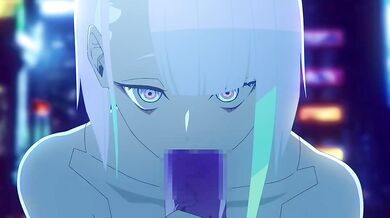 Watch as Lucy takes a huge cock in her mouth in this hot Godoy hentai BJ scene!