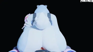 Latex-clad bunnies Penelope and Penny get down with a moody Mogwai in this hentai PORN video!