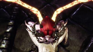 A young girl with long red hair is taken by a demonic entity, and he proceeds to pleasure her in ways that are beyond her wildest dreams