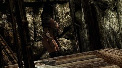 Watch as the Necromancer tries to escape from his captors, but fails in a most humiliating way!