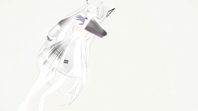Hatsune Miku Hentai - Undress Dance in Vocaloid MMD 3D White Hair Video