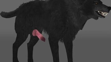 Hentai Animation: Wolf Sex Render