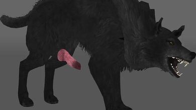 Hentai Animation: Wolf Sex Render