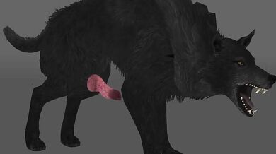 Hentai Animation: Wolf Sex Render