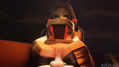 The Adventures of Roblox Knight and His Love for Azukl - A Hentai Porn Video