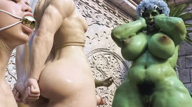 I am in the mood to watch a hentai porn video that has some comedic elements incorporated into it