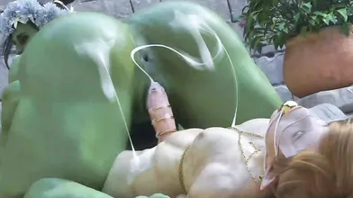 I am in the mood to watch a hentai porn video that has some comedic elements incorporated into it