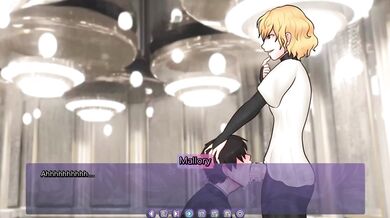 Watch as these two futa girls, Rye and her mistress, engage in a steamy talk with their mouths full of cum-filled dildos!