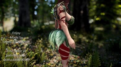 Sapherea In The Woods - Skyrim Porn