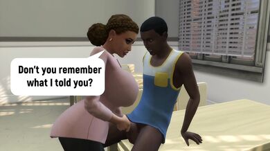 The hottie next door is on a mission to seduce her older brothers sexy black friend