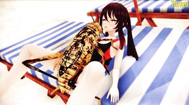 Tentacle Sex with an Insect at the Beach