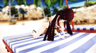 Tentacle Sex with an Insect at the Beach