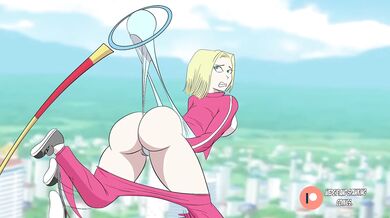 The Ultimate Booty Whipping: Android 18s Ass Reddened by Heavy Slaps and Spanks!