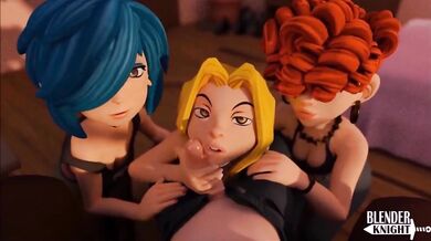Blenderknights Kanker Sisters Blowjob Adventure