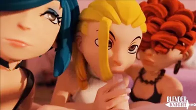 Blenderknights Kanker Sisters Blowjob Adventure
