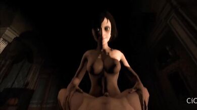 Watch as Elizabeth explores the underwater city of Rapture in this steamy futa porn parody!