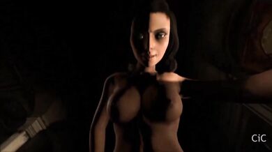 Watch as Elizabeth explores the underwater city of Rapture in this steamy futa porn parody!