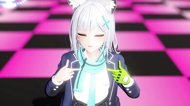 [4kmmd]Shiroko Hoshino Ai-Pie Dance Hall Normal ver [kasunishi]