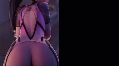 The hot blonde assassin, Widowmaker, has her tight ass violated in a hardcore porn scene inspired by the popular video game Overwatch
