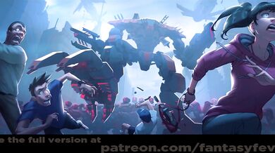 Watch this hot chick get a late night booty call from her boyfriend, and answer with an even hotter shower sex session!