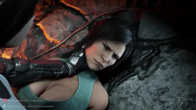 Tomb Raider Rule 34: Anal 3D Animation by PixieWillow