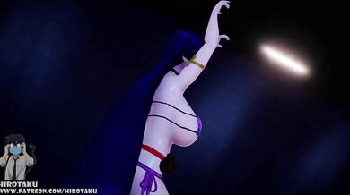 Raikou and Jeanne after the 3-Way Kiss Mee Sex Dance