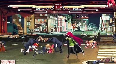 Mugen Pokemon: Umbreon and Dogs