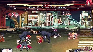 Mugen Pokemon: Umbreon and Dogs